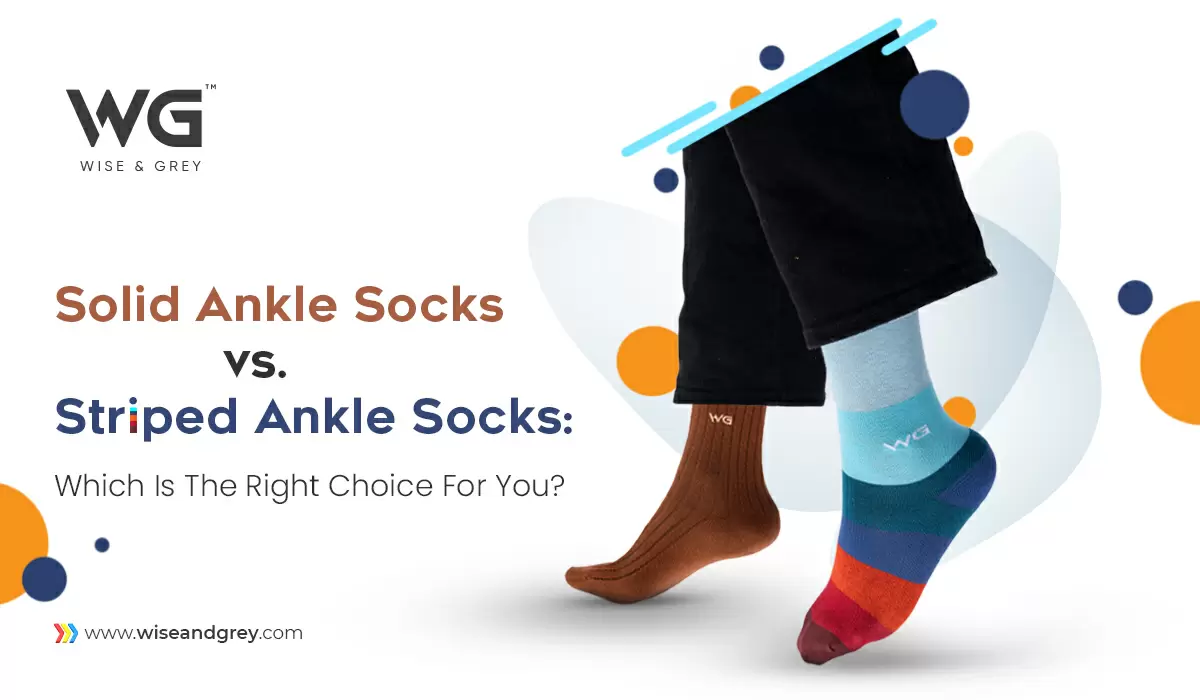 Solid Ankle Socks vs Striped Ankle Socks: Which Is The Right Choice For You?